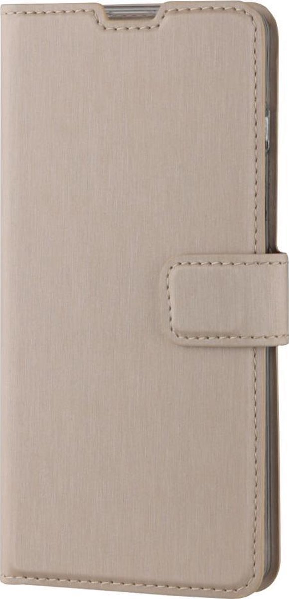 BeHello Samsung Galaxy S10 Plus Hoesje - Gel Wallet Case Met Ruimte Voor 3 Pasjes Goud