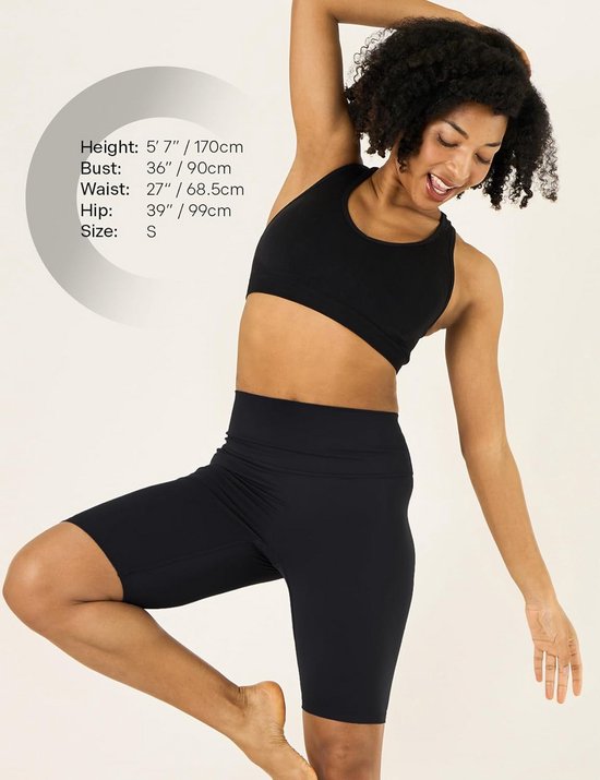 Dames Sportshorts Hoge Taille Yoga Legging met Zakken — afbeelding 3