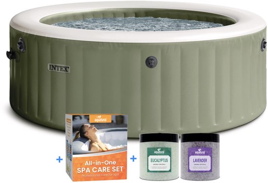 Intex PREMIUM PureSpa Bubble Massage 4 p. + Aquatural Care - Intex - €577,00