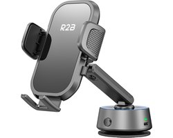 R2B Telefoonhouders Auto - Elektrische Vacuüm Zuignap - Raam/Dashboard - Dashboardpad - GSM Houder Auto - Autohouder - Telefoonhouder Auto - Mobiel Houder Auto - Telefoon Houder - Auto Telefoonhouder - Phone Holder Car