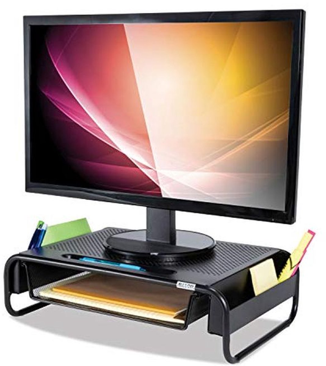 Ergonomische Monitorstandaard met Lades en Organizers