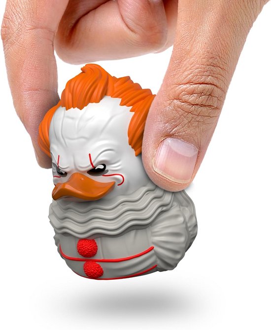Mini Rubber Eend Pennywise Cosplay - Horror Verzamelobject