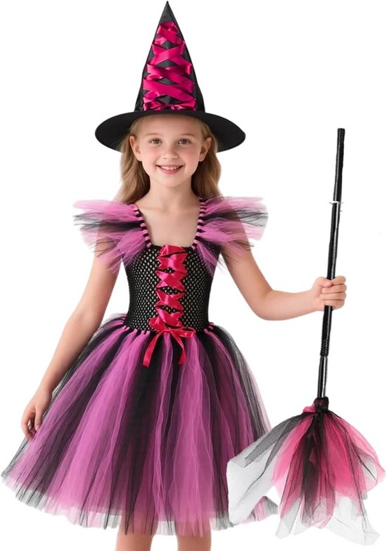 Horror clown verkleed kostuum - meisjes - Halloween verkleedkleding Horror clown verkleed kostuum - meisjes - Halloween verkleedkleding