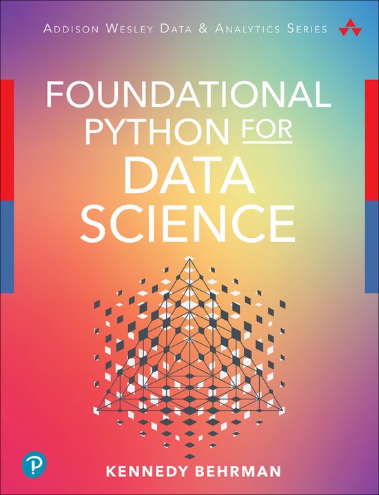 Addison-Wesley Data & Analytics Series- Foundational Python  ... - cover