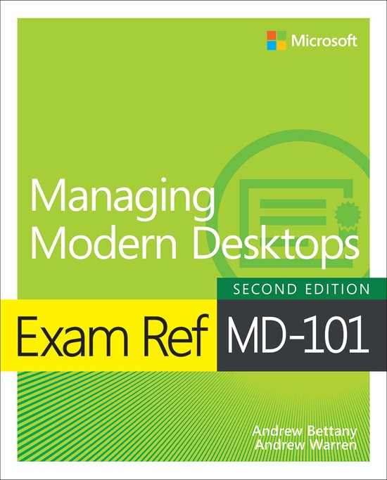 Exam Ref- Exam Ref MD-101 Managing Modern Desktops - cover