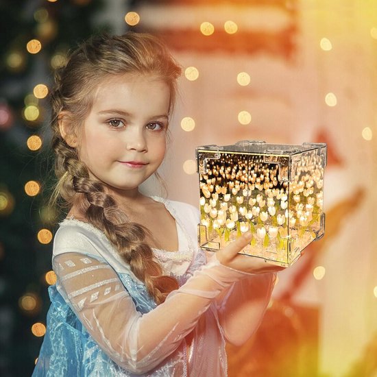 LED Nachtlampje - Tulpen Decoratie voor Thuis, Esthetische Bloemenlamp voor Koppels en Kinderen — afbeelding 2
