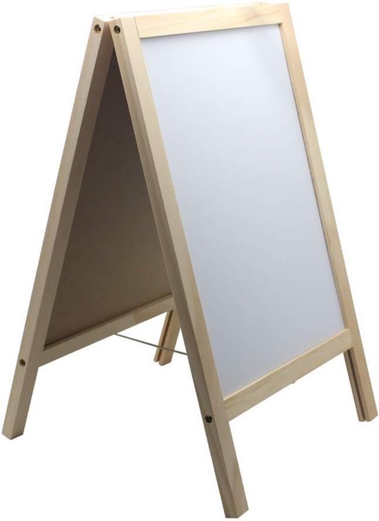 Viking Meervlaks Vouwbaar whiteboard Magnetisch Gelakt staal
