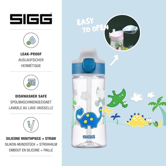 CHAKO LAB Waterfles met rietje en draaggreep, roestvrijstalen thermosfles met brede opening, herbruikbaar, lekvrij, BPA-vrij, 1000 ml, roze en groen