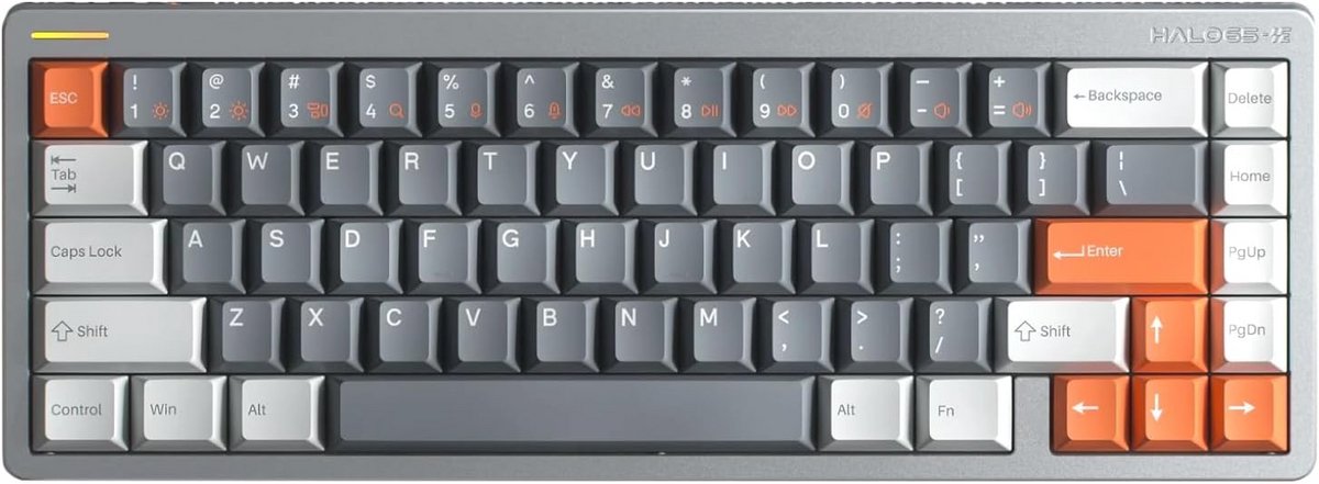 Compact 65% Gaming Mechanical Keyboard met RGB en Hot-swappable Switches