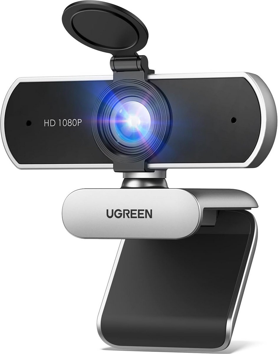 Full HD 1080P Webcam met Microfoon voor PC - USB Webcam voor Live Streaming en Videobelletjes