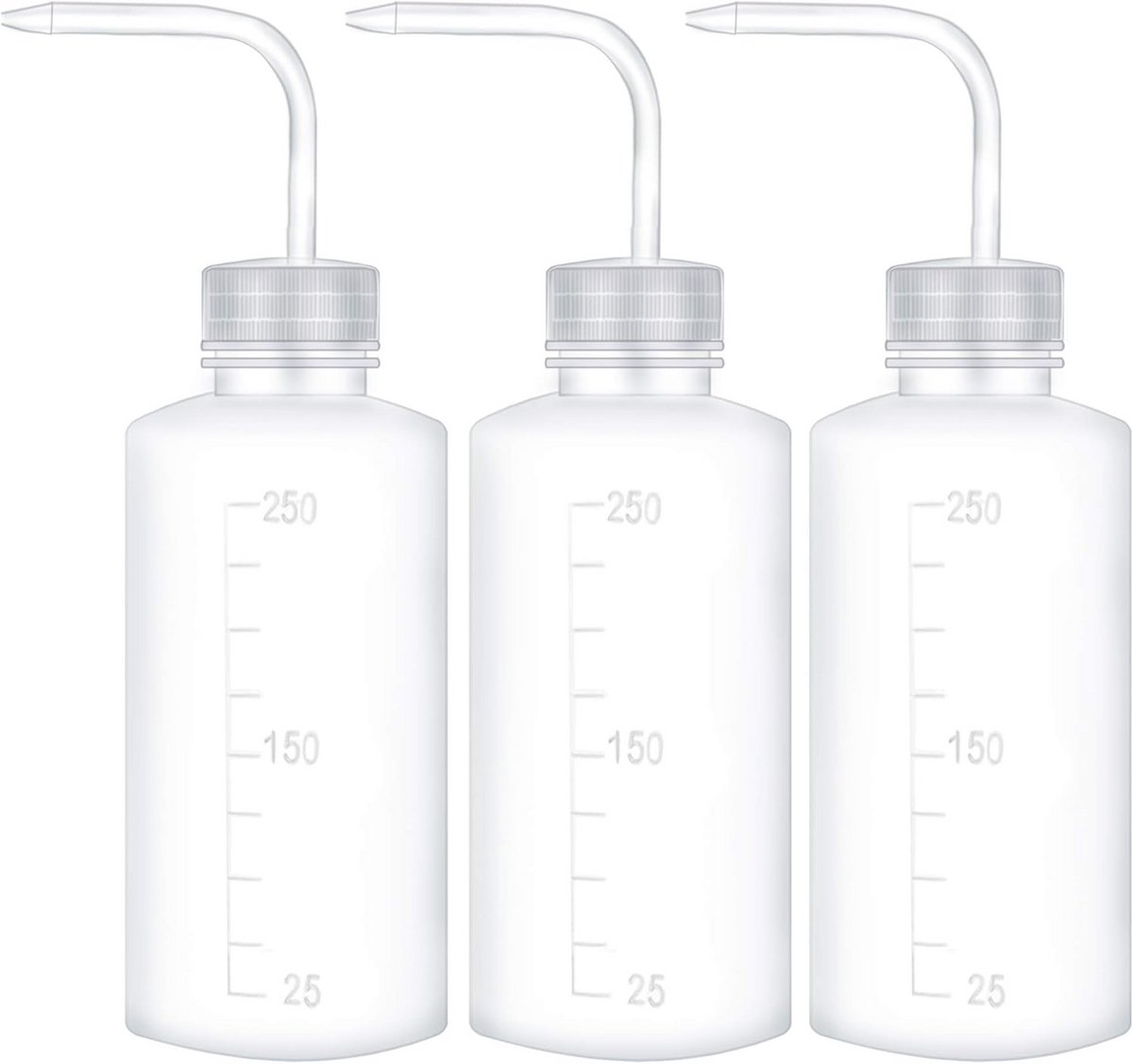 Kunststof spuitflessen voor vetplanten - 3 stuks (250 ml)