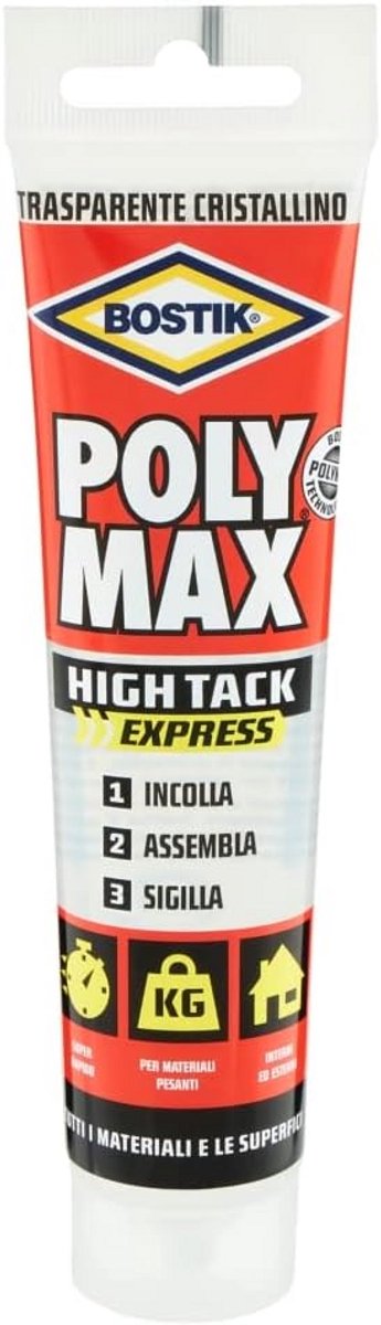Transparante High Tack Montagelijm Express - Extreem Sterke Universele Kit voor Bouw & Montage