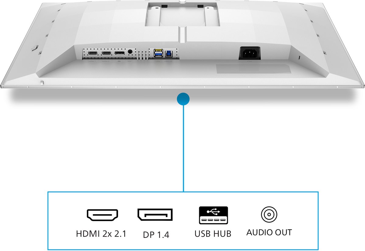 Philips Evnia 6000 27M2N6501L/00 Gaming Monitor QD-OLED 2560 - afbeelding 2