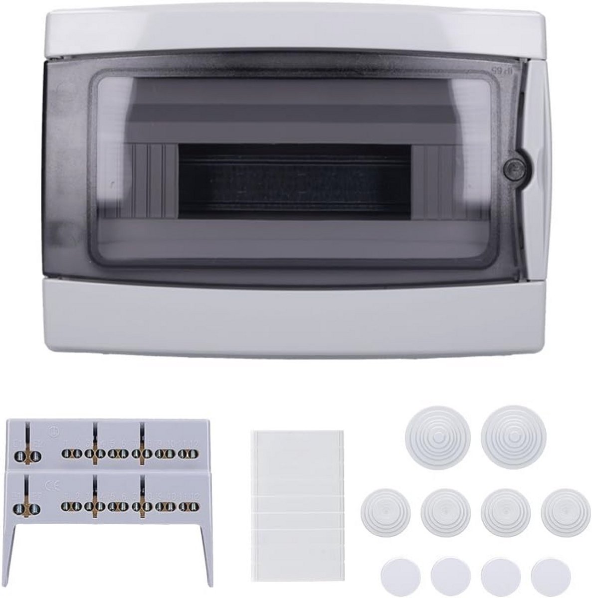 Feuchtraum Verdeelkast IP65 12 Modules - Compact en Waterdicht