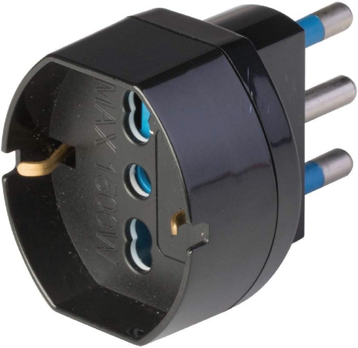 Adapter stekker 16A met P40 aansluiting voor multistandaard gebruik