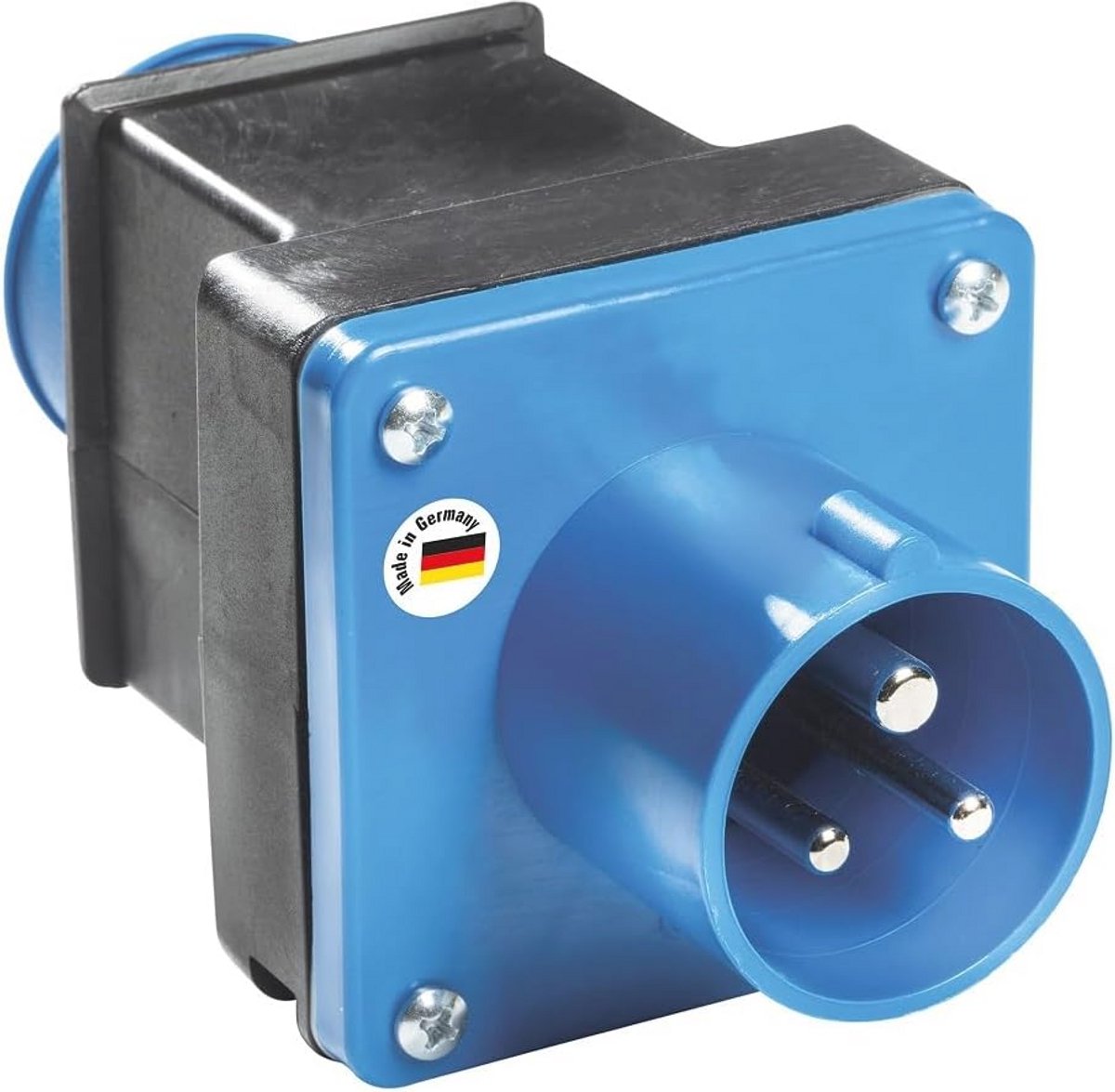 CEE-Adapter Caravan 230V 16A met Beschermkap IP44 3-polige Stekker