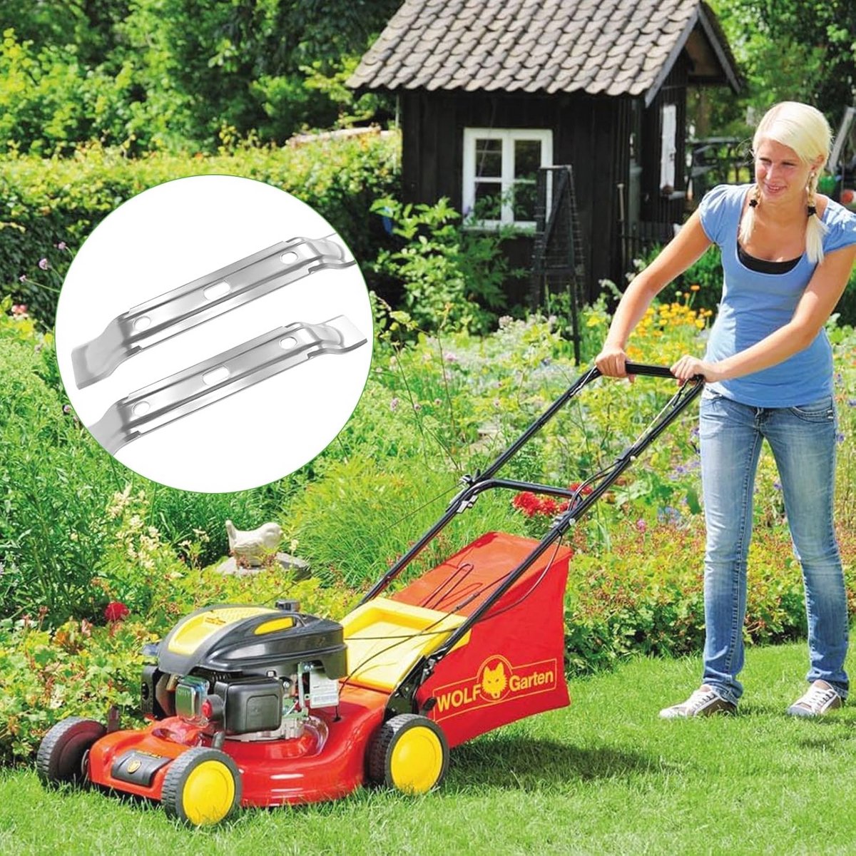 Maaimessen voor Robotmaaiers 2 Stuks Geschikt voor Diverse - afbeelding 3