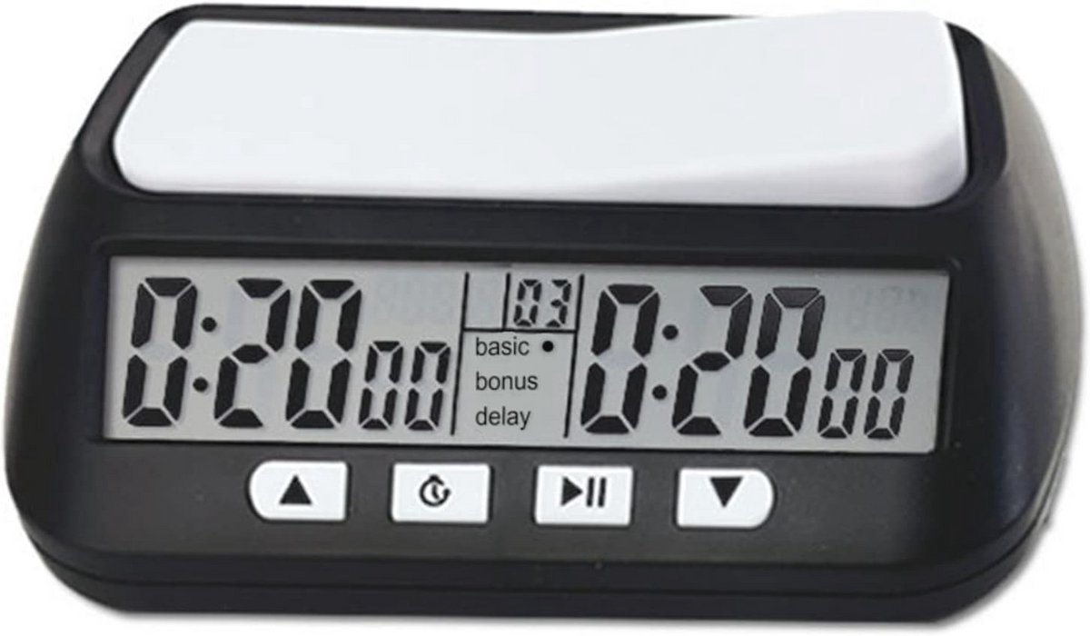 Digitale Schaaktimer met Akoestische Alarmfunctie - Professionele Schaakklok