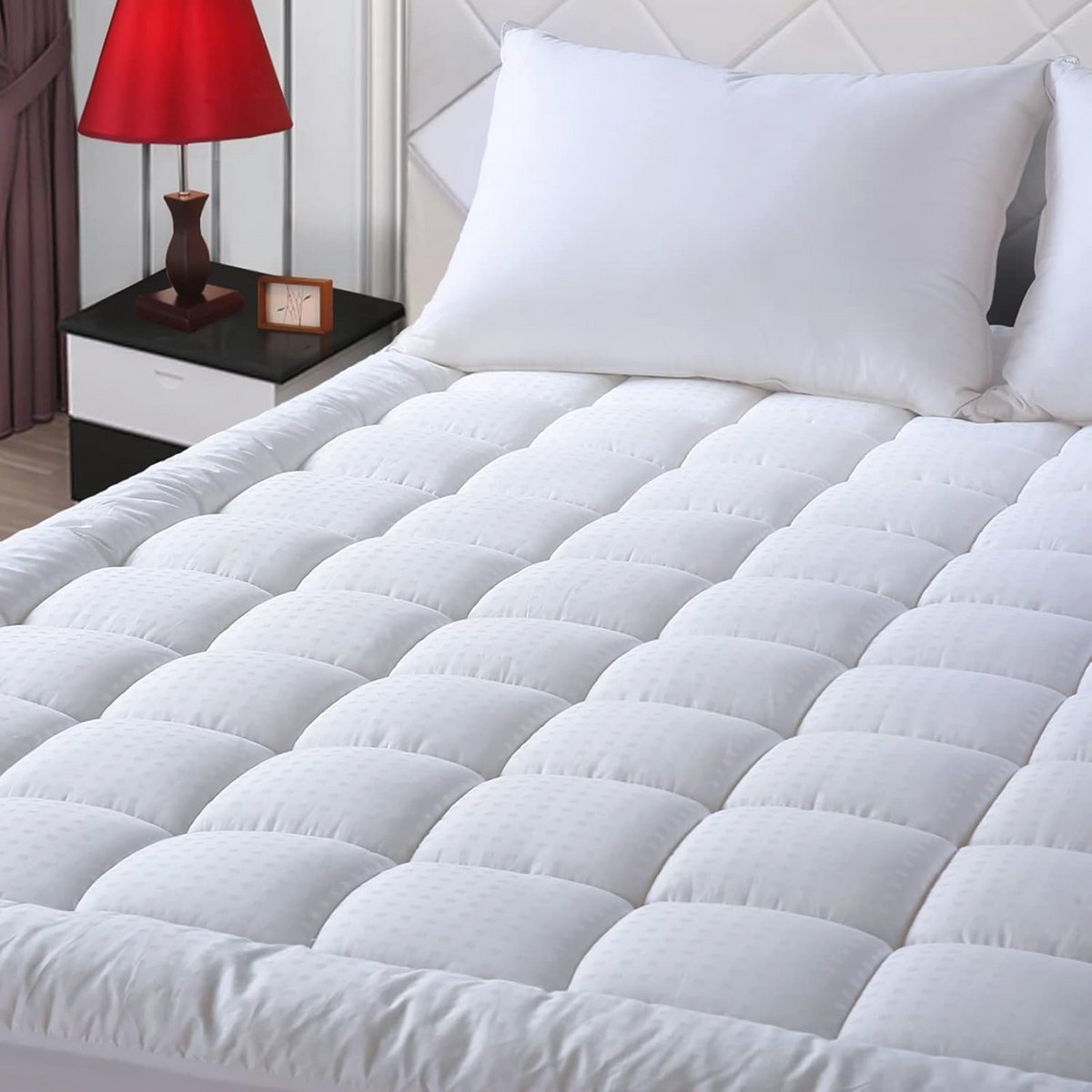 Kingsize matrastopper voor campers met verkoelende eigenschap - 183 x 213 cm
