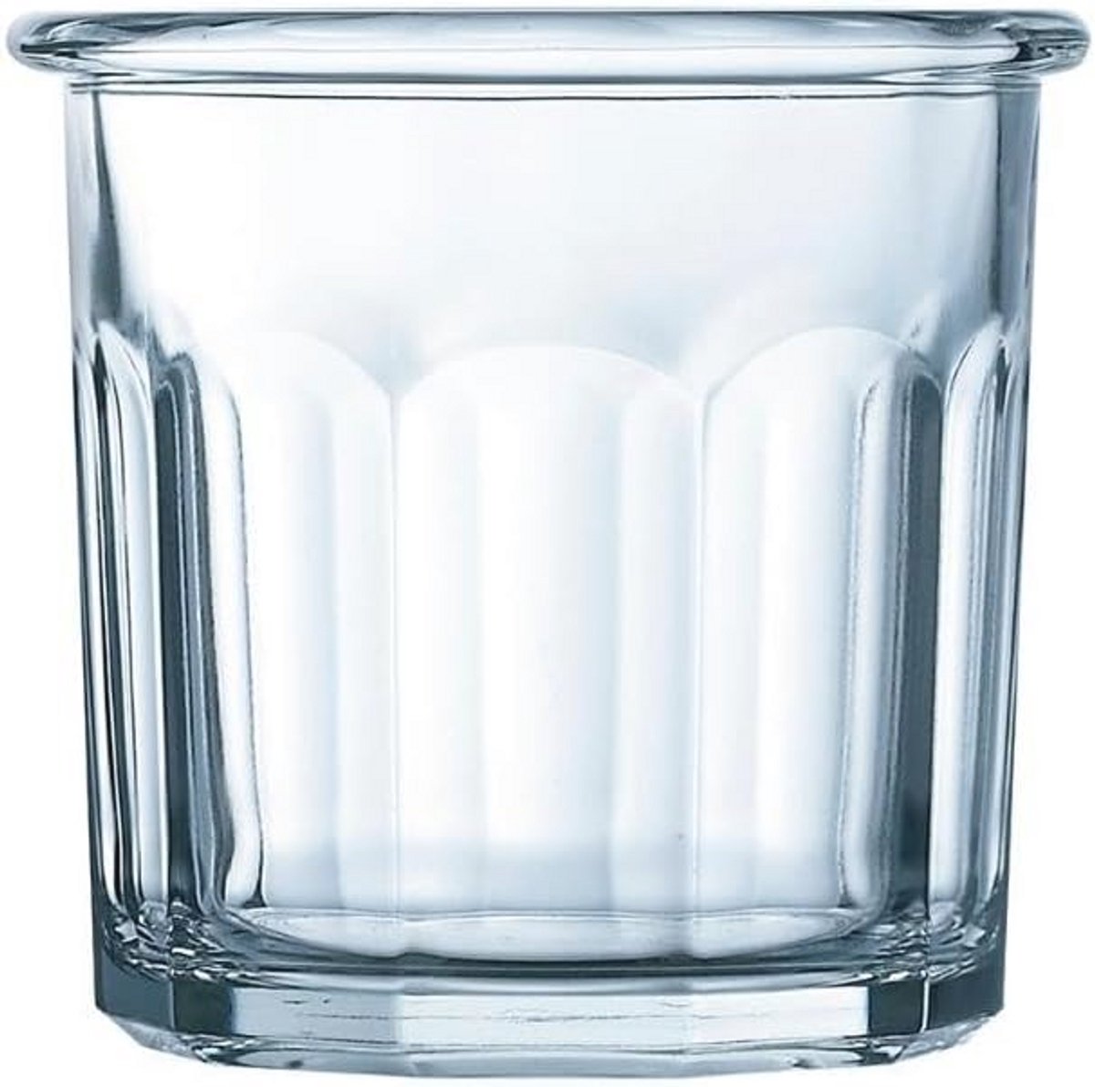 Transparante glazen bekers voor tapas en fingerfood - 90 ml - Set van 6