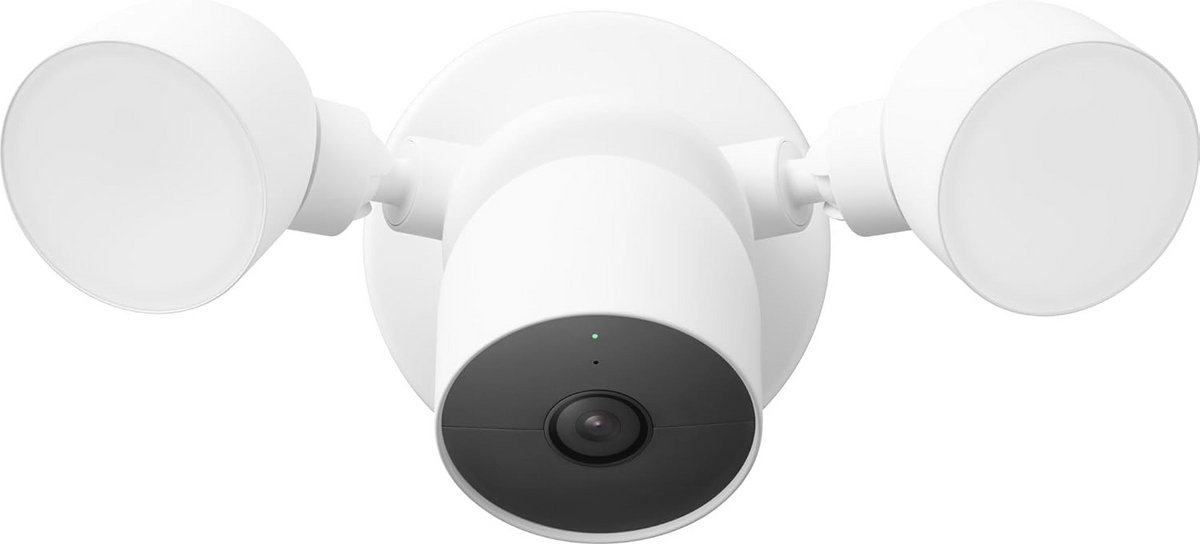 Beveiligingscamera met schijnwerper voor buiten - Intelligente bewakingscamera met bewegingsdetectie