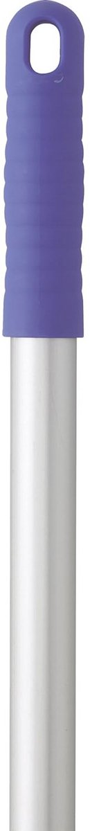 Hygiëne Handvat Aluminium 150cm Met Schroefdraad - Paars