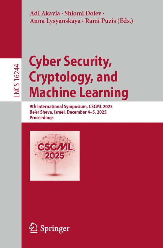 Springer Nature Proceedings Computer Science - Cyber Securit ... - cover