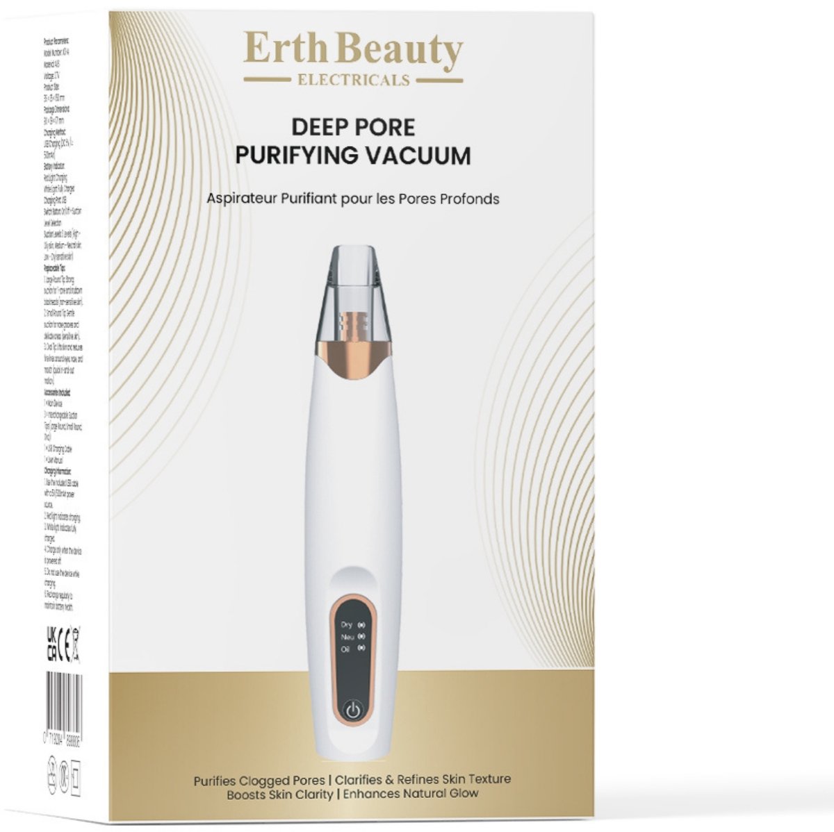 ErthSkin London Diep poriënreinigend vacuüm