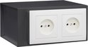 ARREGUI Socket 23000W-S0 Caja Fuerte Camuflada Tras Placa De Enchufes Caja Fuerte Empotrable En Pared 10x20x15 Cm 2 5 L Enchufe Generico 93839925