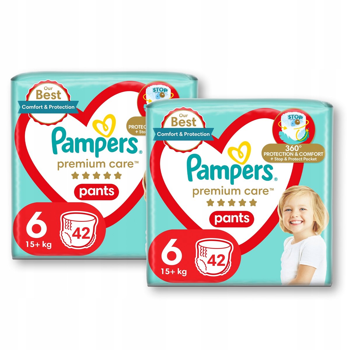 Pampers Premium Care Broekjes luiers maat 6 | 84 stuks