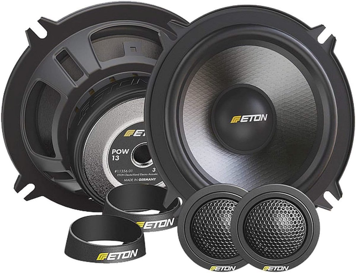 2-weg componenten luidsprekers 130mm - 60 Watt RMS - 3 ohm - hoog rendement