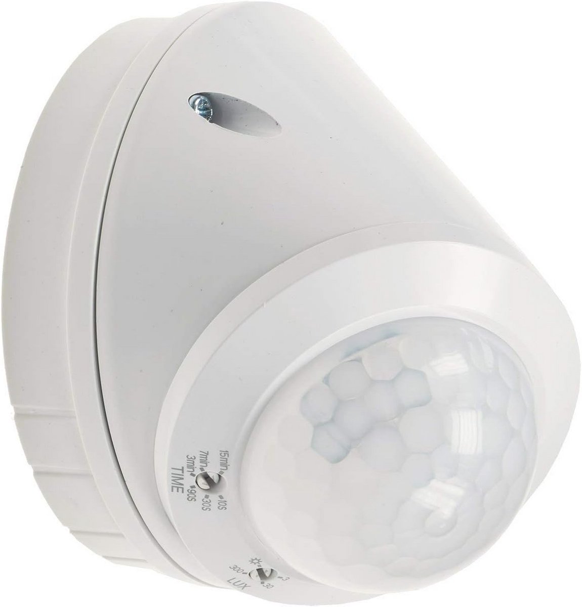 Bewegingsmelder voor Wand- en Plafondmontage - IP65, Infrarood, 360 Graden LED-Sensor, Instelbare Tijd