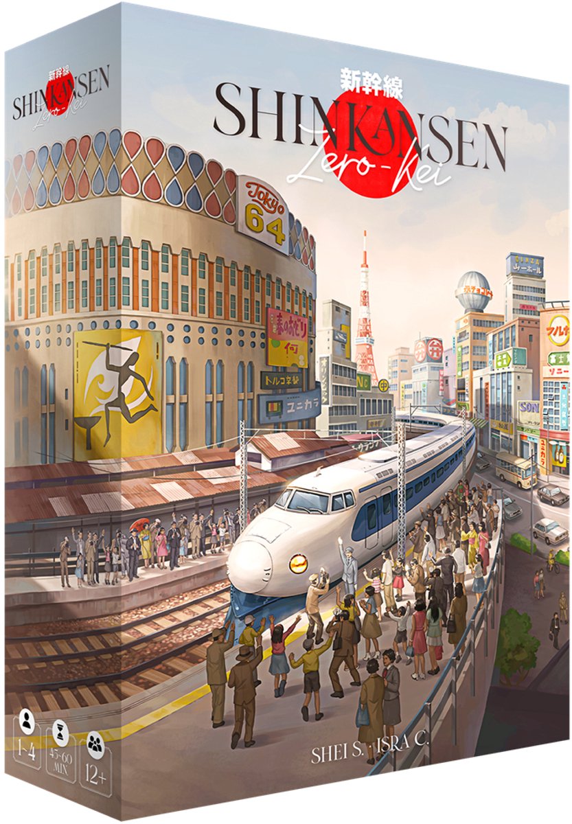 Shinkansen: Zero Kei - Bordspel (ENG)