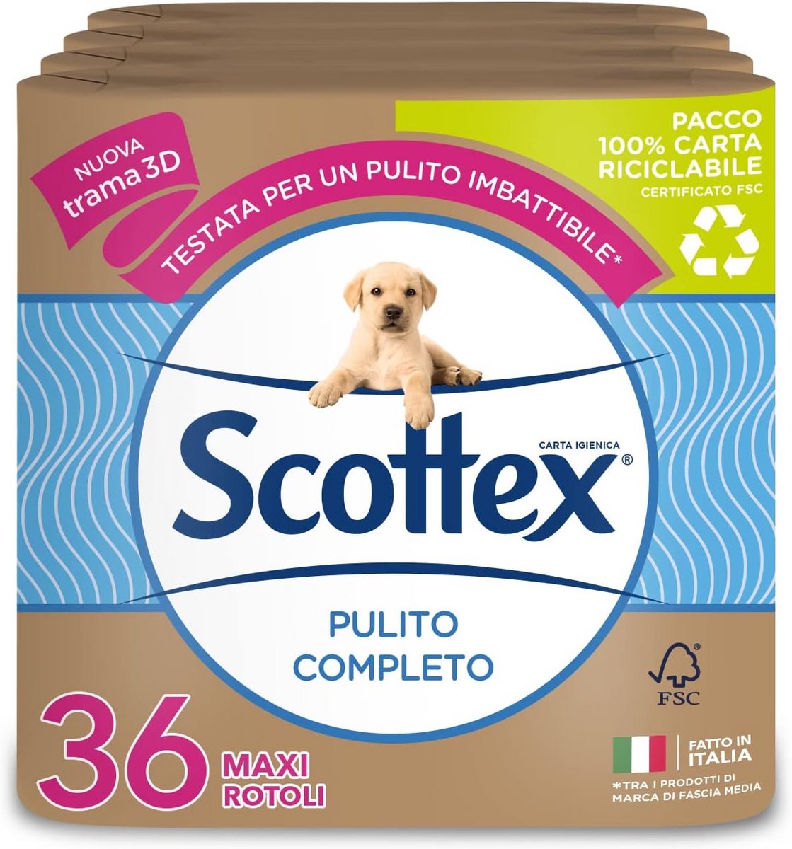 Voordelig Toiletpapier Maxi Rollen, 36 Stuks, Papierverpakking