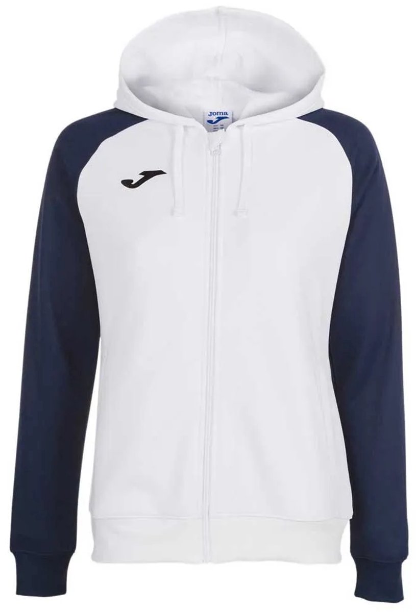 Joma Academy Iv Sweatshirt Met Rits Wit XL Vrouw