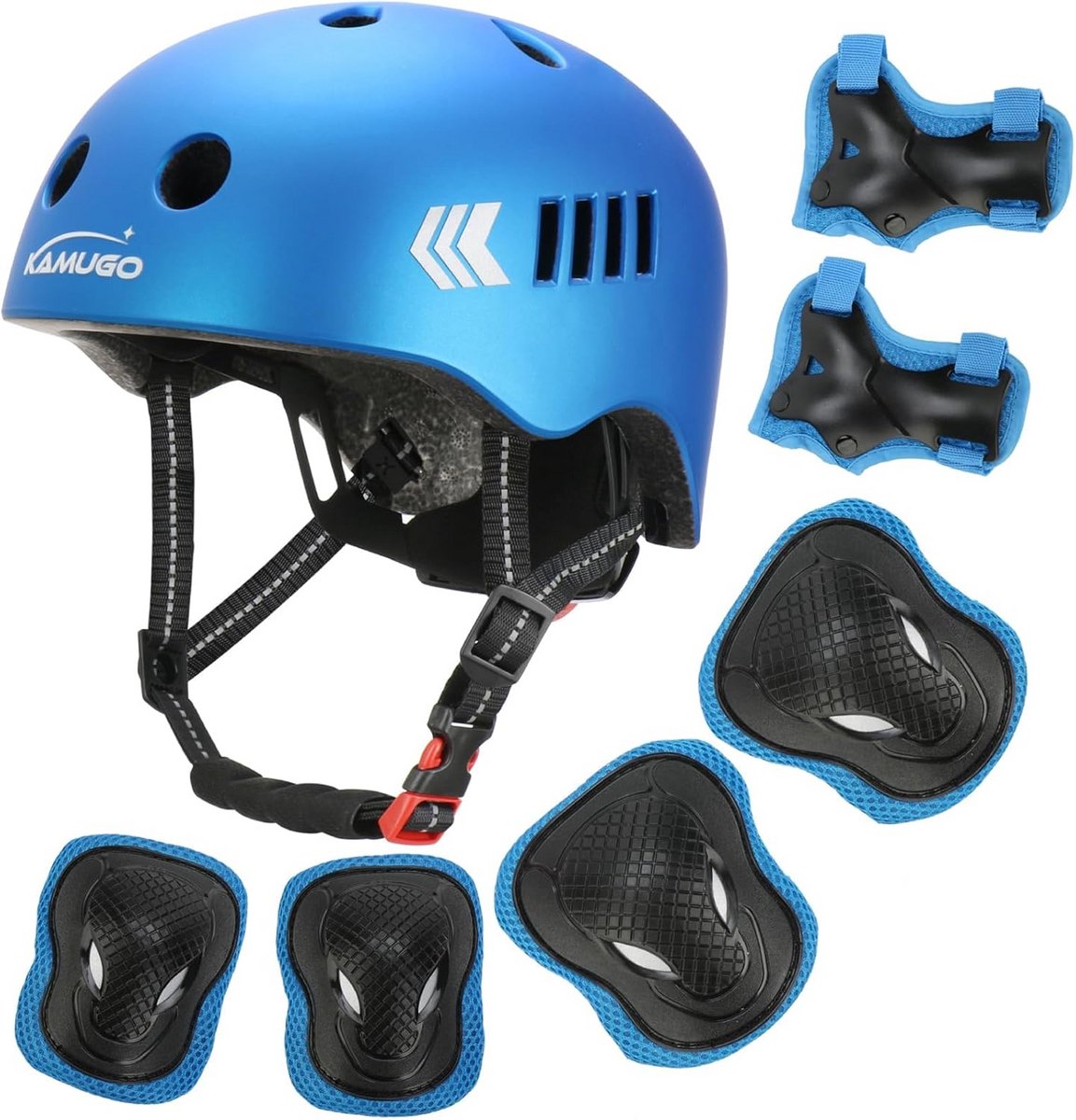Kinder Fietshelm Set met Beschermers voor Jongens en Meisjes (2-8 Jaar) - Fiets, Skateboard en Scooter Veiligheidsset