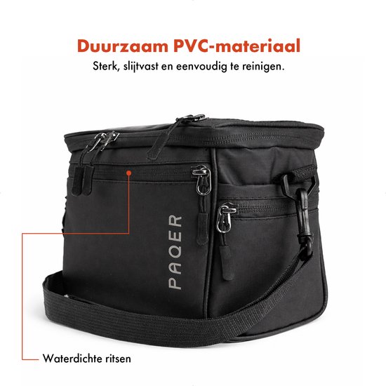 Stuurtas Fietstas voor stuur & heuptas Waterdicht & reflecterend 4L