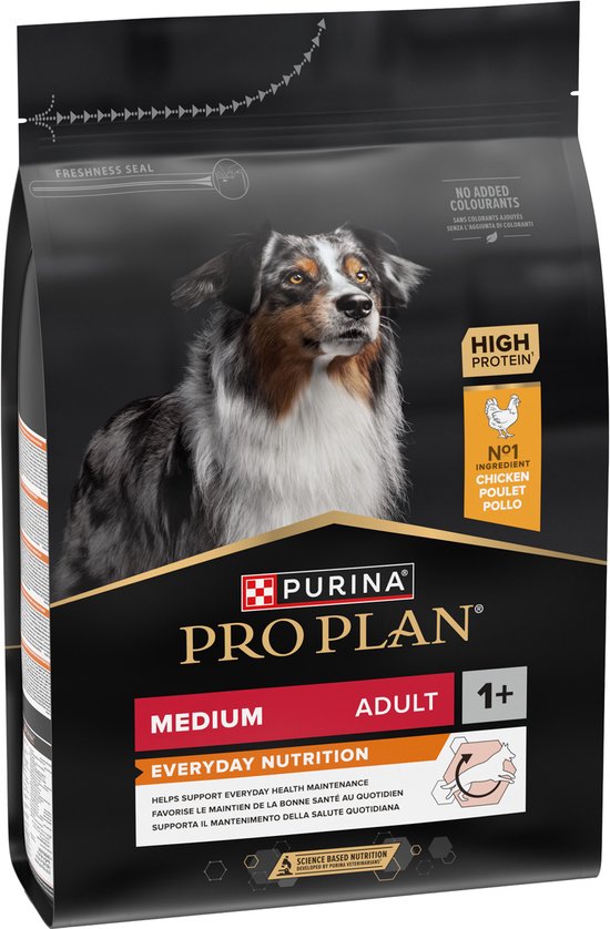 Pro Plan Medium Adult Everday Nutrition - Hondenvoer Droogvoer - Kip - 14 kg