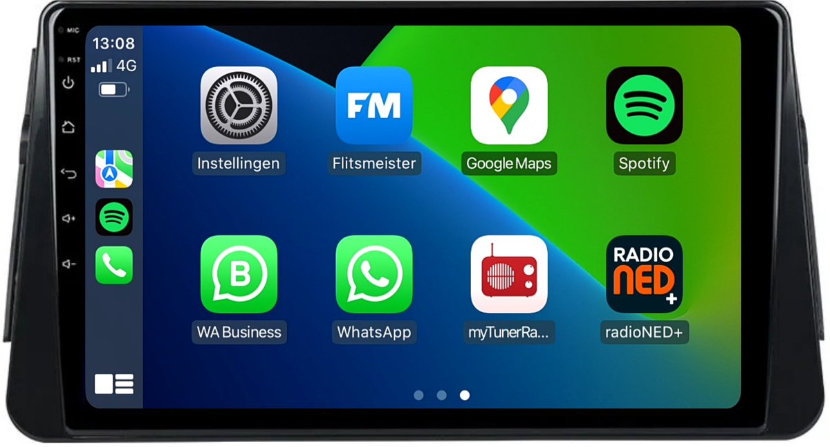 CarPlay autoradio geschikt voor Nissan Micra | 2017 t/m 2021 | Android 13 | Draadloos Apple CarPlay & Android Auto | 2GB + 32GB | 8-Core processor | Davilon | 2025 model | 2017 2018 2019 2020 2021 | Bluetooth & Wifi