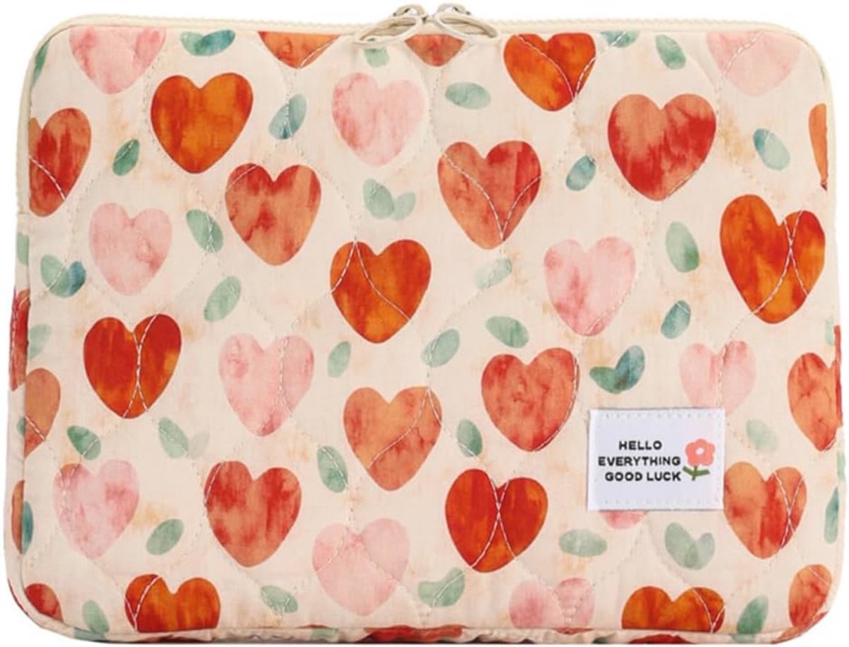 Draagbare Gewatteerde Waterdichte Laptop Tas voor 14" Notebook