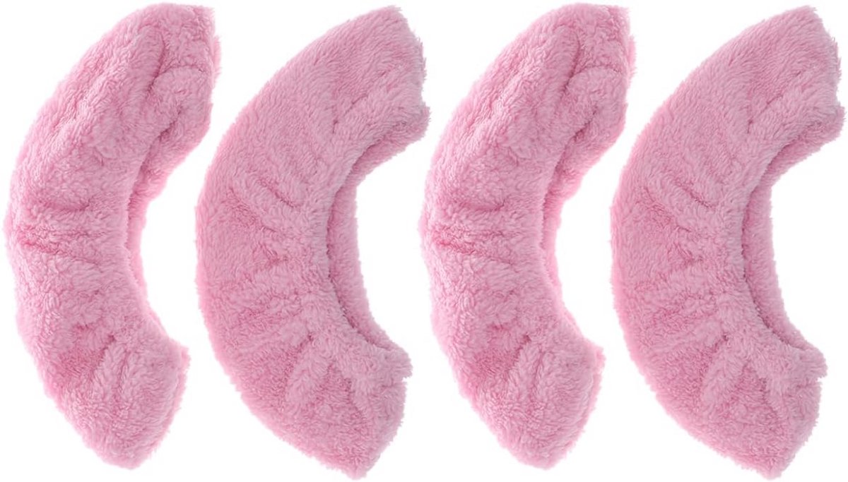 Dikke en modieuze schaatsbeschermers van badstof voor een betere bescherming