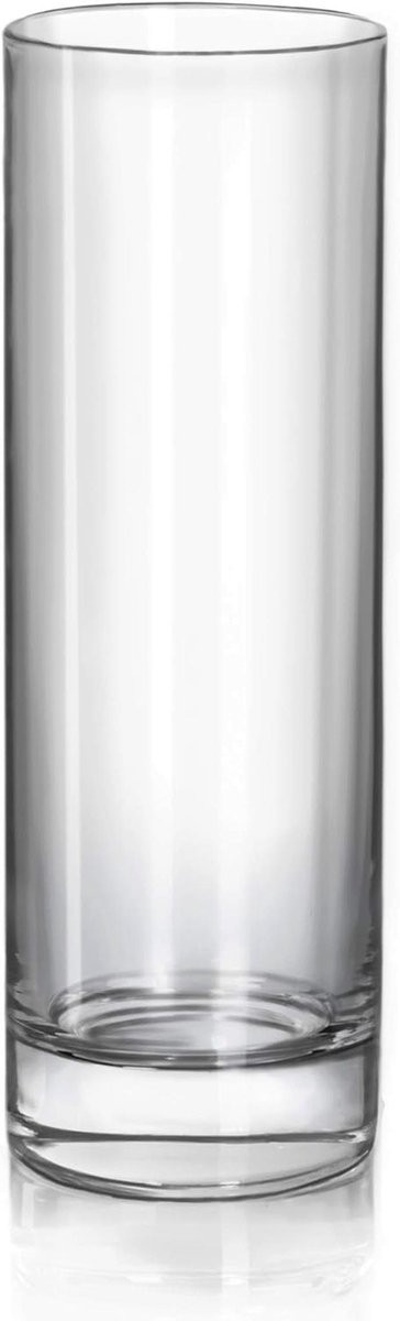 Set van 6 longdrinkglazen - vaatwasmachinebestendige waterglazen - 220 ml - klassiek
