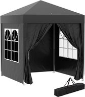 Partyshop - Blauwe Partytent - Pop-Up Paviljoen - UV-Bescherming