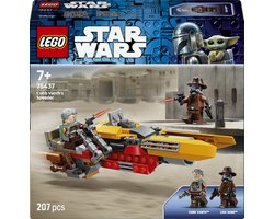 LEGO Star Wars Cobb Vanths Speeder Voertuig - Decoratie en Bouwpakket voor Kinderen - 75437