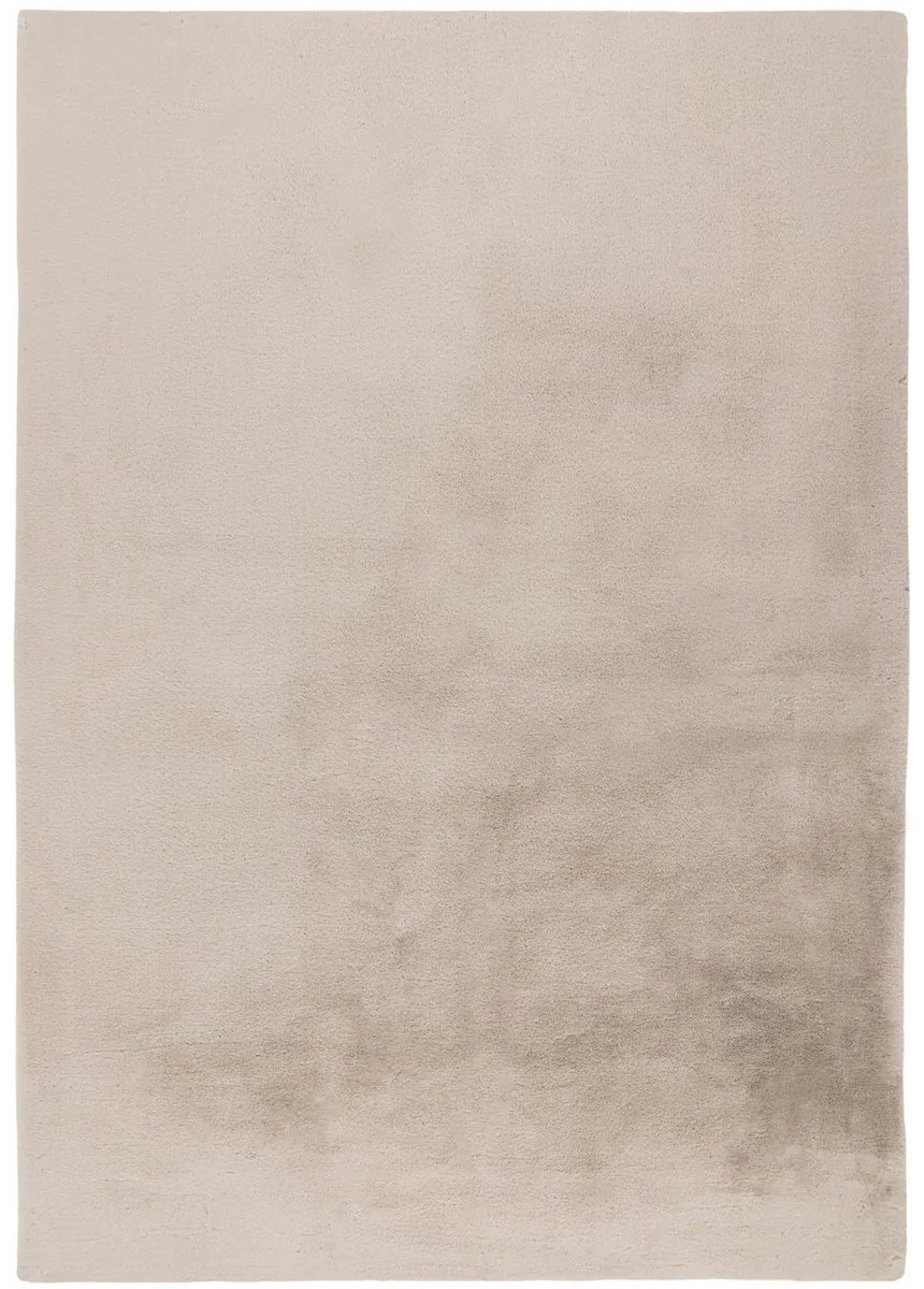 Hoogpolig Vloerkleed | Tapijt | Spirit | Uni | Licht Taupe | 120x170 cm