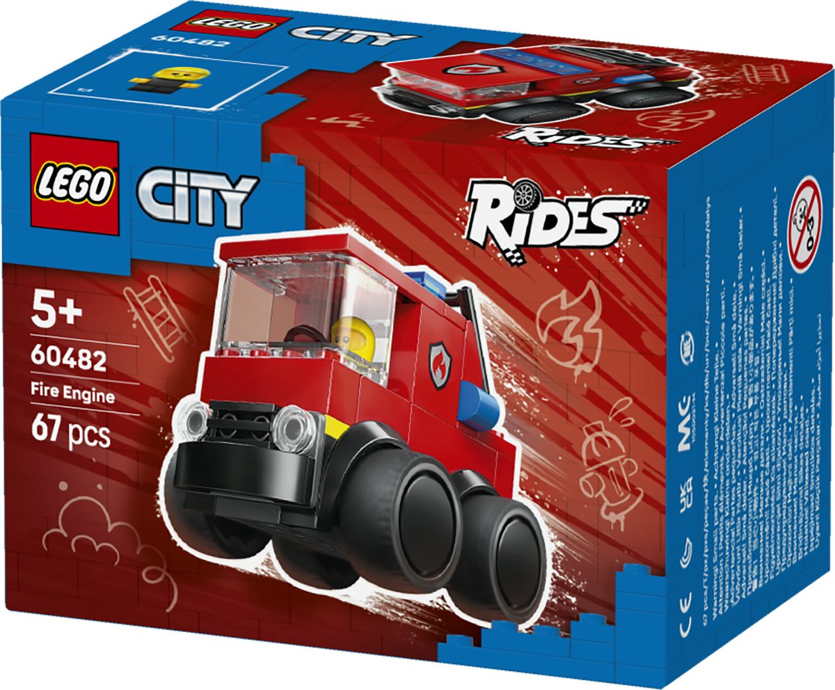 LEGO City Rides – Fire Truck - 60482 — afbeelding 11