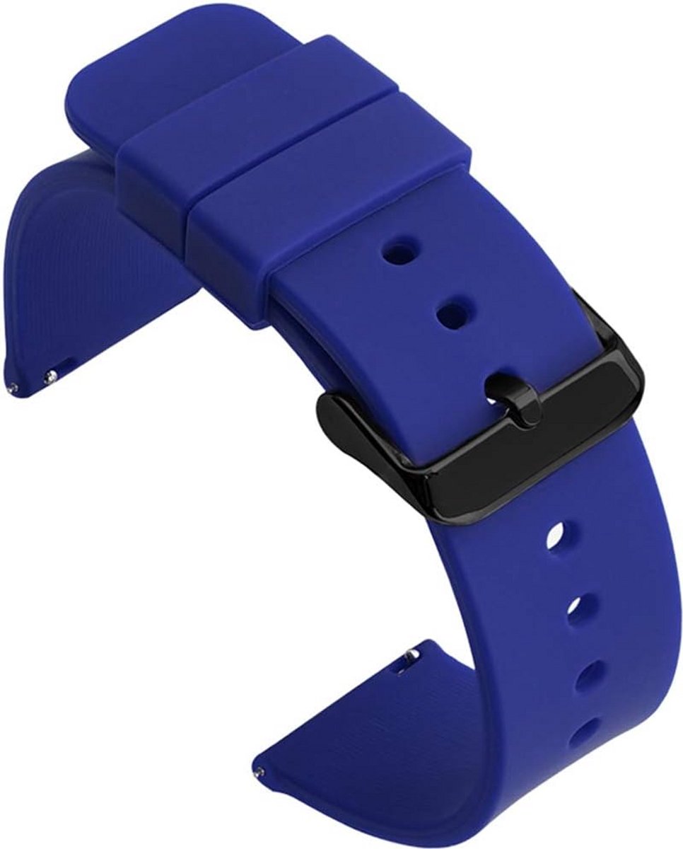 Rubberen Horlogeband (14mm, 16mm, 18mm) - Waterdichte Vervanging met Quick Release Pinnen