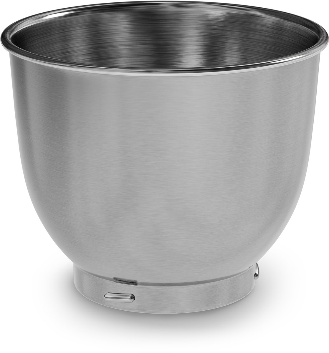 Klarstein 5L roestvrijstalen mengkom – reserveonderdeel voor Bella Evo & Bella Pico keukenmachine, vaatwasmachinebestendig, roestvrij, 0,6 kg deegcapaciteit