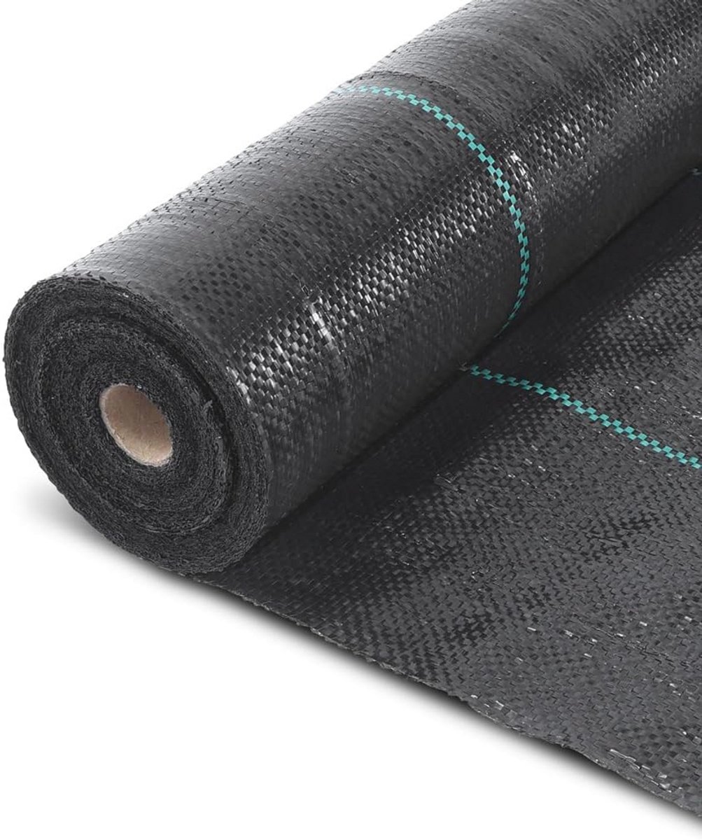 Mulchdoek voor Onkruidbestrijding - 50 m x 1 m, UV-bestendig en Scheurvast
