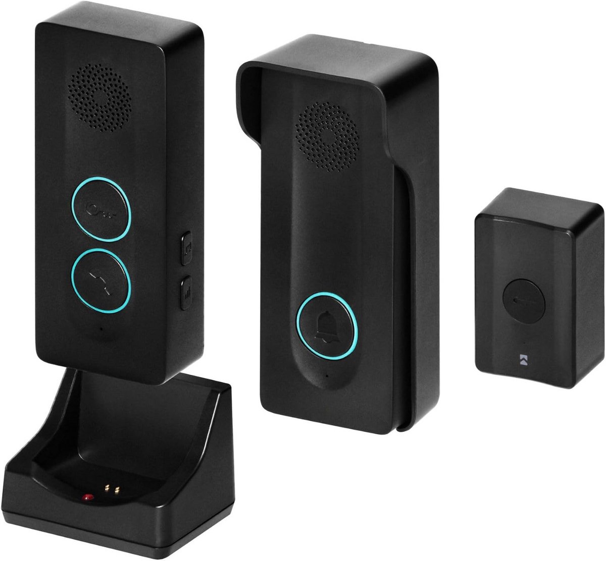 Draadloze Intercom voor Eengezinswoningen - Handsfree Deurbel met Bereik tot 440m